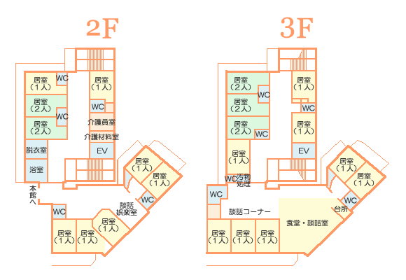 別館施設案内図