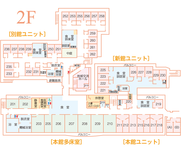 2F全体図